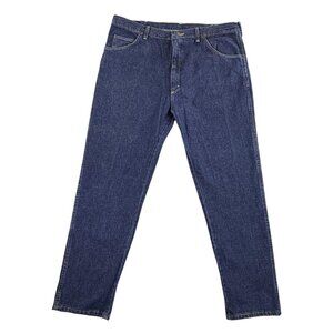 Vintage Wrangler Jeans Mens 40x30 Blue Regular Fit Straight Leg Denim USA Made